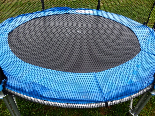 trampolína, síť