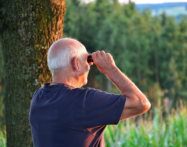 senior turista